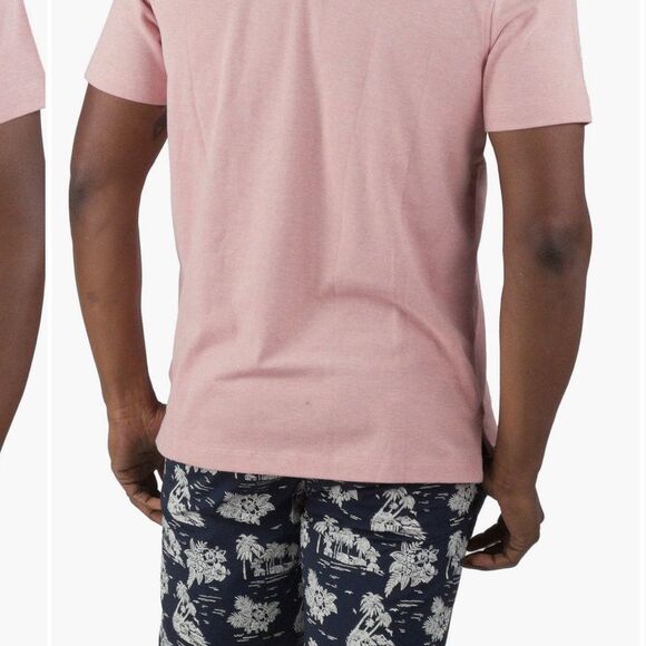 NWT Tailor Vintage Airotec Birdseye Polo Shirt‎ Dusty Rose Size Large - Picture 3 of 13